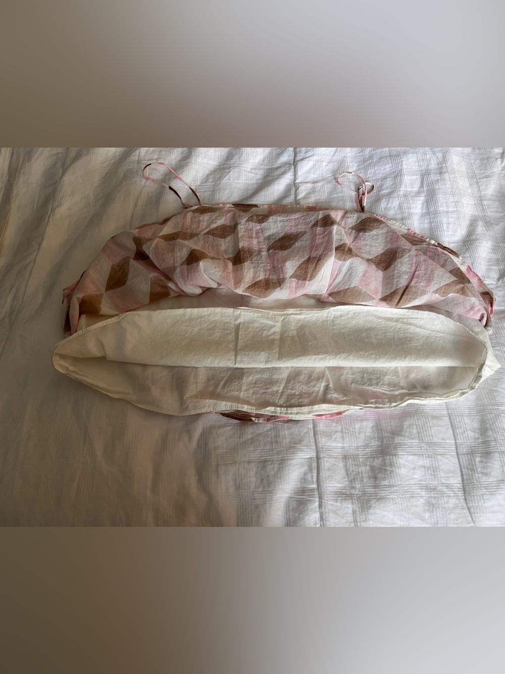 Banana Republic Pink and Brown  Spaghetti Strap Tank Top - Picture 11 of 12